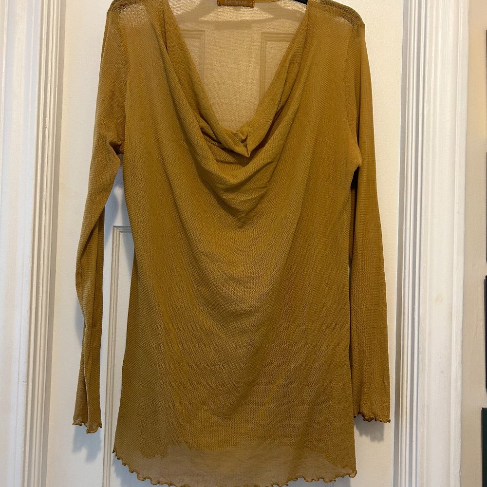 Sheer tunic